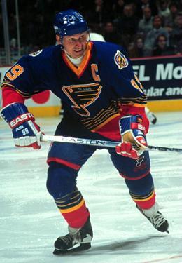Image result for wayne gretzky as a st louis blue