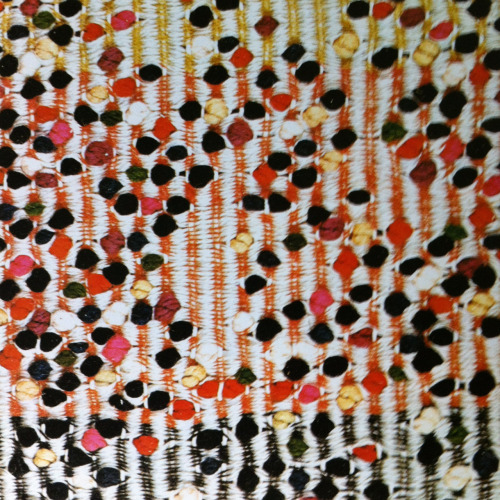 Anni Albers, Pictoral Weaving, detail, 1959. From the amazing book &#8220;Beyond Craft: The Art Fabric.&#8221;