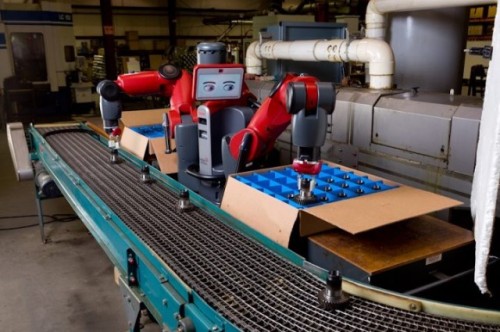 Baxter, A Manufacturing Robot That Can Work With Human Coworkers