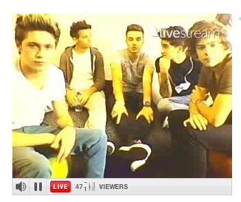 Twitcam  Direction on Full Video  One Direction Twitcam  20 09 2012   Latest News    The