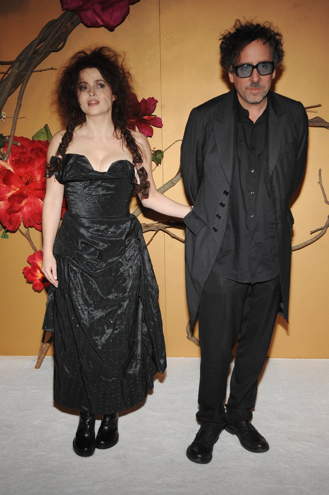 suicideblonde:

Helena Bonham Carter and Tim Burton in 2009