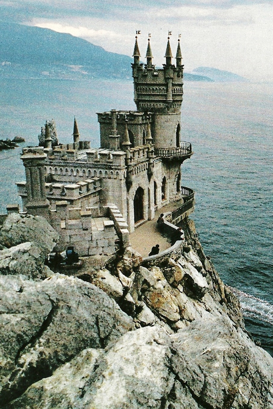 Neo-gothic castle on the Black Sea in Ukraine
National Geographic | May 1987