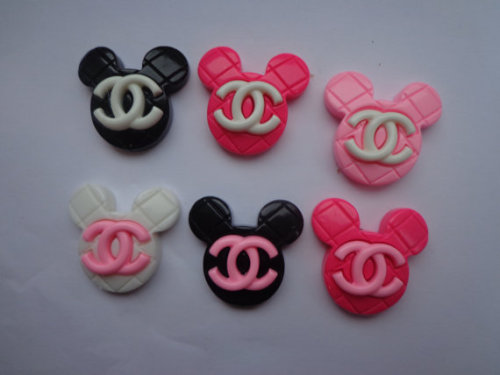 Chanel Inspired Mickey Mouse rings can be bought here