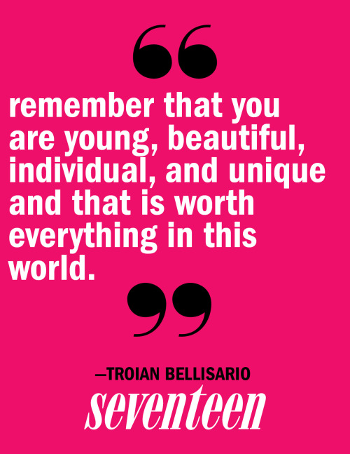 seventeen: <br /><br /> Read Troian’s full interview here. <br /> 