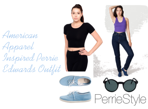 Perrie Edwards inspired outfit using American Apparel: