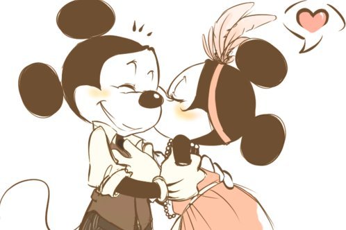 Love Pictures Draw on Mickey And Minnie Disney Cartoon Drawing Couple Minnie Minnie Mouse