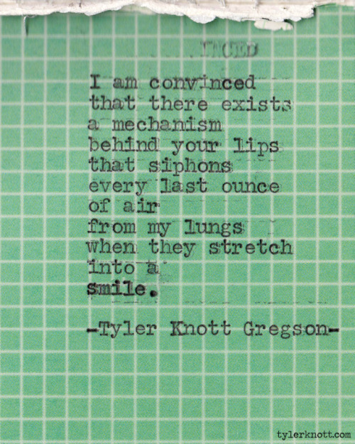 Typewriter Series #191 by Tyler Knott Gregson