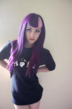 Dark Purple Hair Tumblr