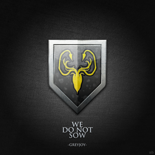 House Greyjoy - Game of Thrones shields
sb