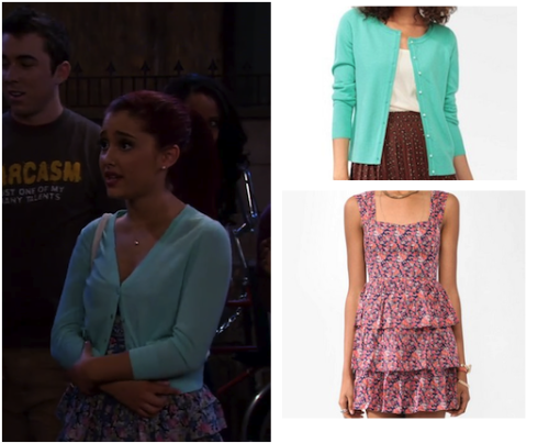 Cats outfit at the ending of &#8220;The hambone king&#8221; - Requested.
Cardigan: F21.
Dress: F21. (exact?)