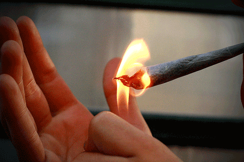 smoking joint gif