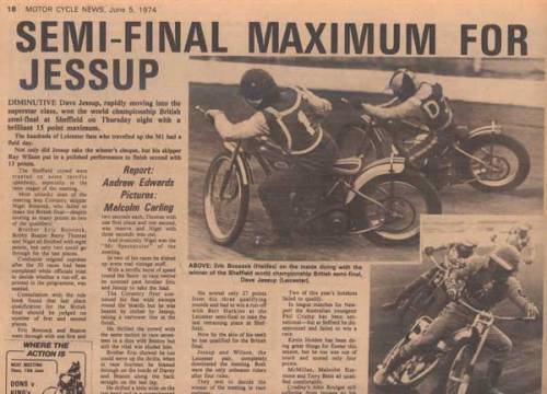 Vintage Bike Magazine/Motor Cycle News 1974 June