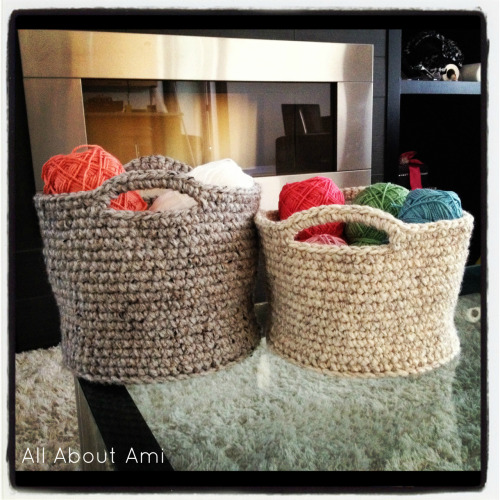 Medium and large baskets
