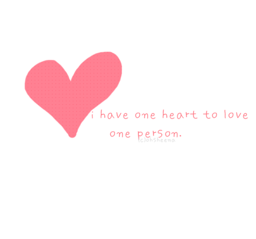 (via I have one heart to love one person | Best Tumblr Love Quotes)