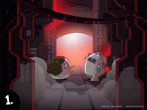 The first in a series of Angry Birds Star Wars comics. We&#8217;ll release more every couple of days so keep checking back!