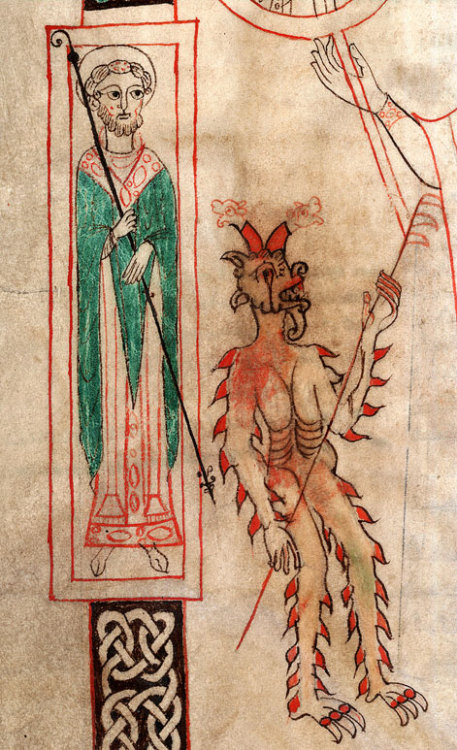 Douai, B. m., ms. 0301, f. 001v. Gregory, Moralia in Job. Flanders, 1st quarter of the 12th century.