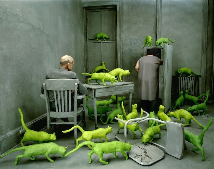 Radioactive Cats 1980 by Sandy Skoglund