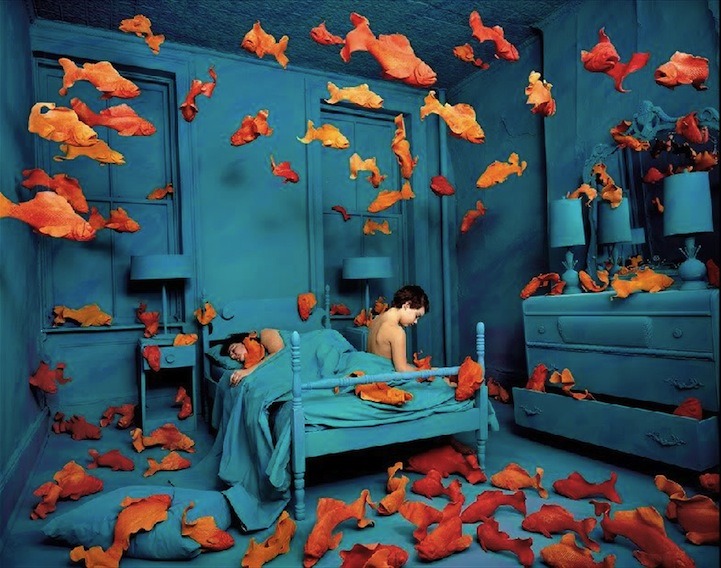 Revenge of the Goldfish 1981 by Sandy Skoglund