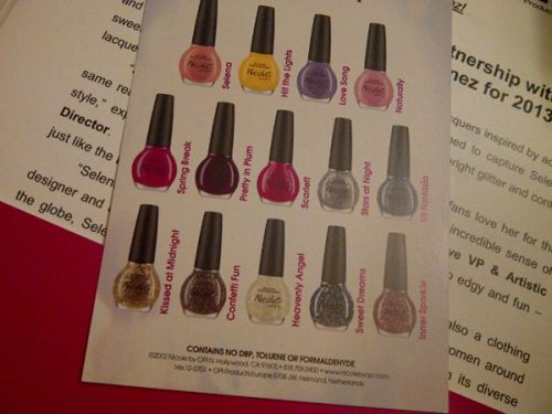  The @nicolebyopi Selena Gomez collection is gorgeous! I&#8217;ll going to share some pictures tomorrow!&#8221;- @JennMUA 