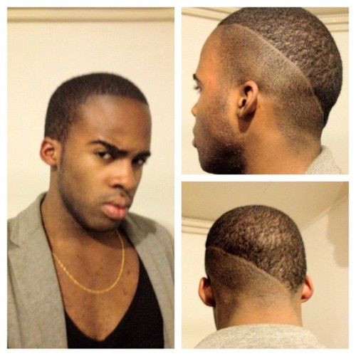 Hairstyles for Black Men with Round Faces
