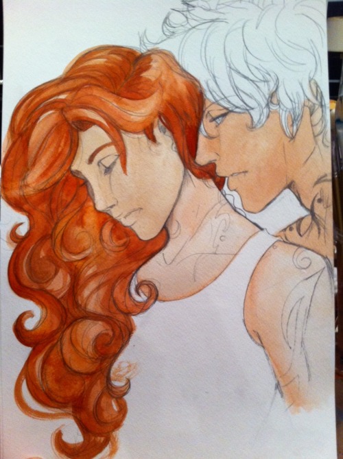 Jace/Clary WIP second preview&#8230;