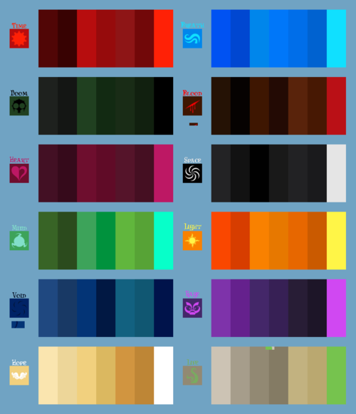 palette color tumblr Dream Logic