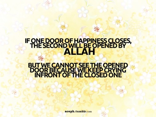 Door of happiness!