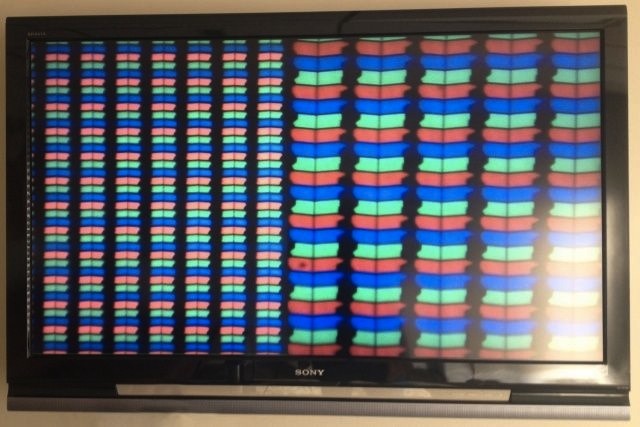 pixel screen