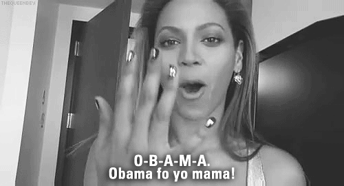 Image result for michelle obama a beyonce gif