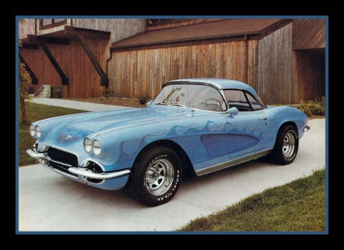 ‘62 Corvette Show Car, 1977 by Cosmo Lutz on Flickr.