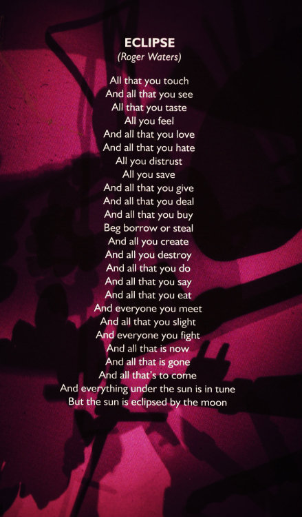 Everybody needs Pink Floyd (pink floyd,lyrics)