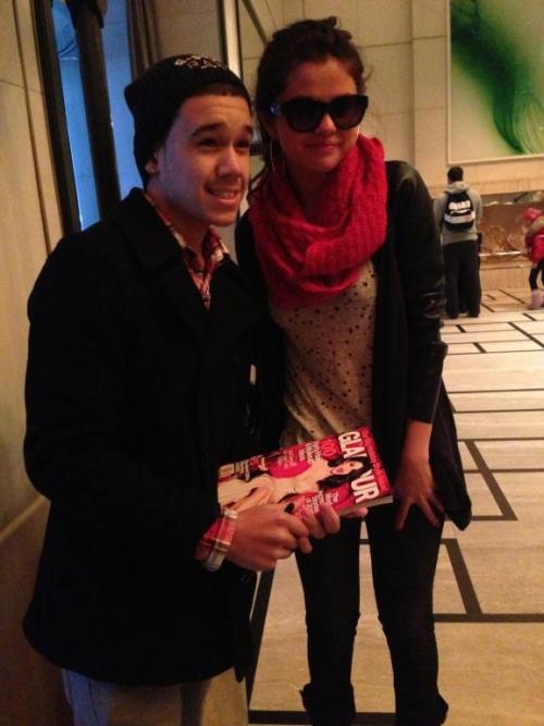 @SwagerificDanny and Selena today in NYC