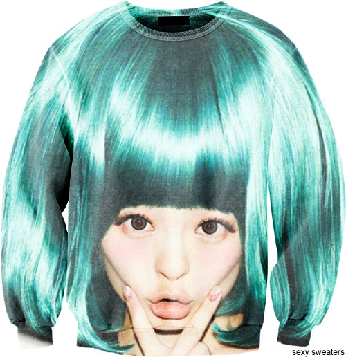 sexysweatersblog:

Kyary for Dazed and Confused magazine - styled by Nicola Formichetti