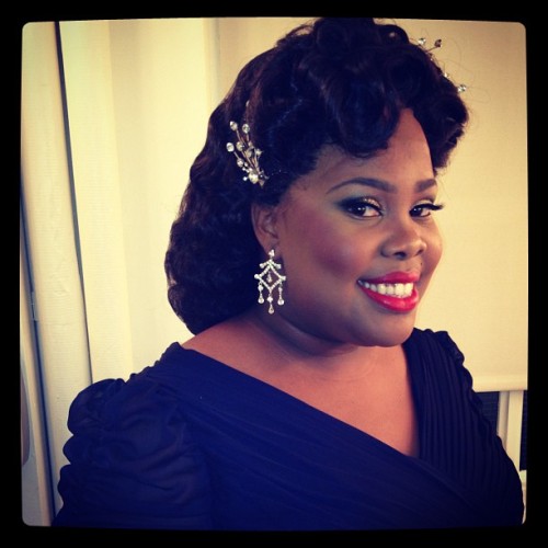 evermoreglance:

Opening night for @msamberpriley #CottonClubParade at City Center all week me on makeup… And yes it’s a celebration of the great Black Music out of my own neck of the woods #Harlem from the 20’s to the 50’s. Amber and her entire cast are #sangin DOWN, amazing tap dancing and fierce jazzy instrumentals. Go on a date night and take in the sounds of Harlem from the past.
