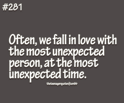 fall inlove #love quotes #unexpected person