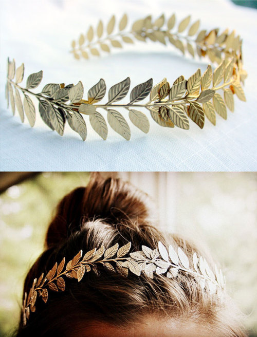 what-do-i-wear:

grecian leaf head piece (image: missmoss)



I am dying right now because I want one so bad.