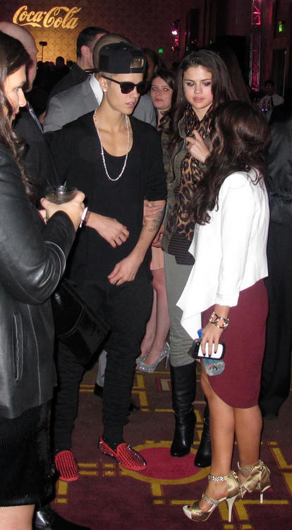 
Selena and Justin at the AMA after party!
