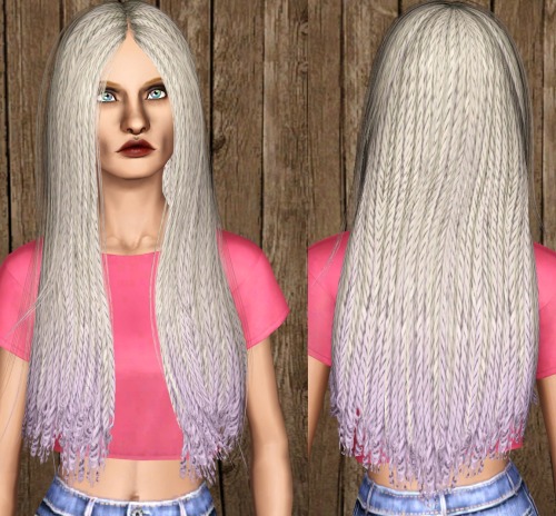 Coolsims 94 Braided, Requested,
Mesh by Coolsims, Control by me. Texture by Trapping/Zerographic
Please do not reupload.
You can have this with other versions.
DOWNLOAD