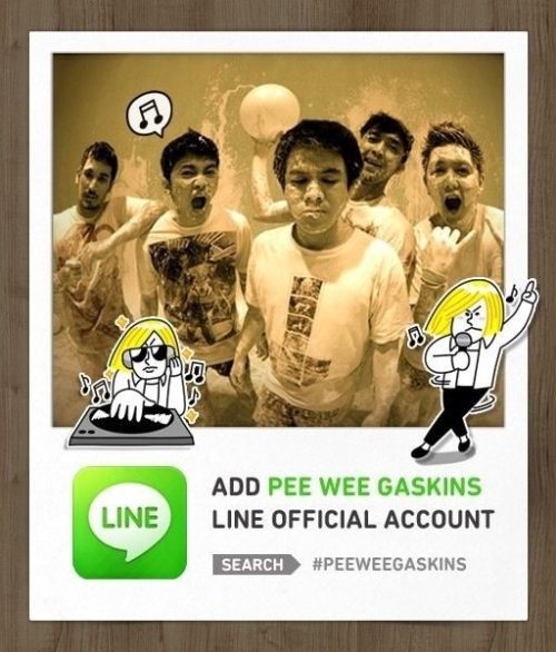 Pee Wee Gaskins official LINE account