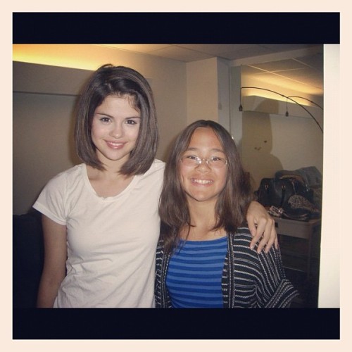 
@bryana_nguyen 
#tbt Another one with Selena in her dressing room. Make it stop. I&#8217;m dying.

