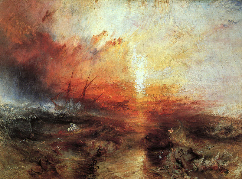 artmastered:

ARTIST OF THE WEEK: J. M. W. Turner, 1775-1851
Easily one of the greatest English artists of all time, Joseph Mallord William Turner was a painter of the Romanticist movement, specialising in landscapes and seascapes. His work is considered to be crucial to the formation of Impressionism, which in turn led to a contemporary focus on abstraction, after the work of the Post-Impressionists. I suppose what I am trying to say is that because of his influence on artists such as Monet and Whistler, Turner’s role in the birth of modernism should not be overlooked.
In 1984, the first annual Turner Prize was organised by and held at the Tate Britain. The award was named in honour of Turner and has become a greatly successful, albeit famously controversial, award ceremony. It has become increasingly associated with conceptual art, a far cry from the work of our master landscapist, and recent winners have included video and sound artists.
Sometimes I like to tell people than Turner is my great-x7 grandfather (because my surname is Turner, not because I think people are quite that gullible). A girl can dream ..
