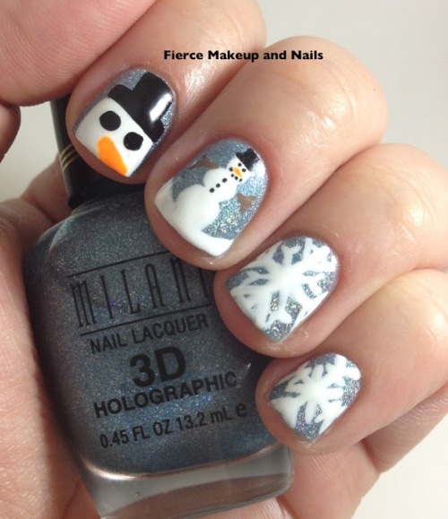 These are the cutest winter nails ever!