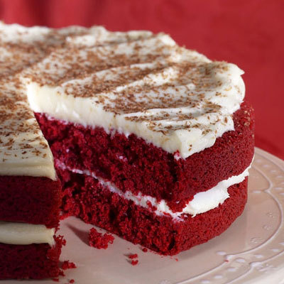 Birthday Cakes Houston on Red Velvet   Cake   Red   White