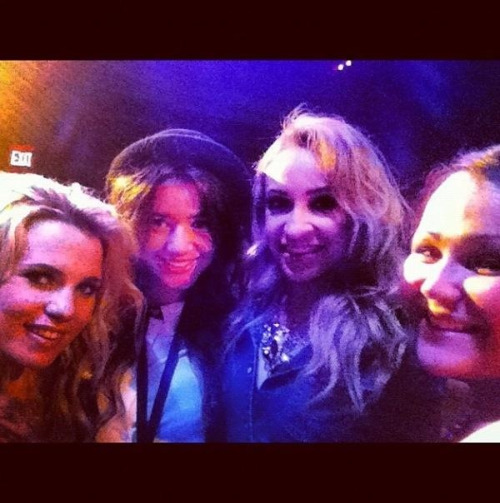 Danielle, Eleanor and Niall&#8217;s cousin at the after party