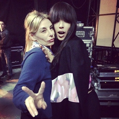 Instagram: mrbalkan  Loreen and Anna backstage at X-factor Adria!
