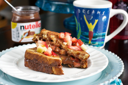 fattributes: Nutella and Marscapone Grilled Cheese 