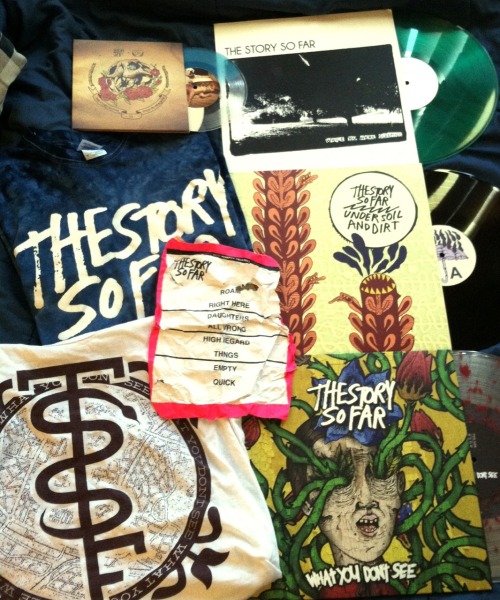 the story so far tssf merch vinyl Pure Noise Records under soil and ...
