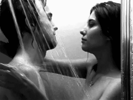 heartbreaks: to shower with a girl has to be beautiful