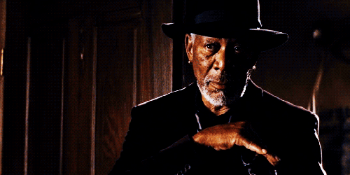 Image result for now you see me morgan freeman gif
