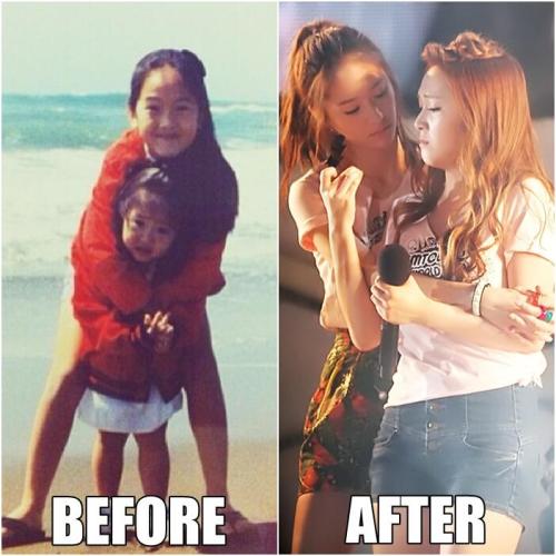 yeahsoshi-sone:Jungsis: Before and After
